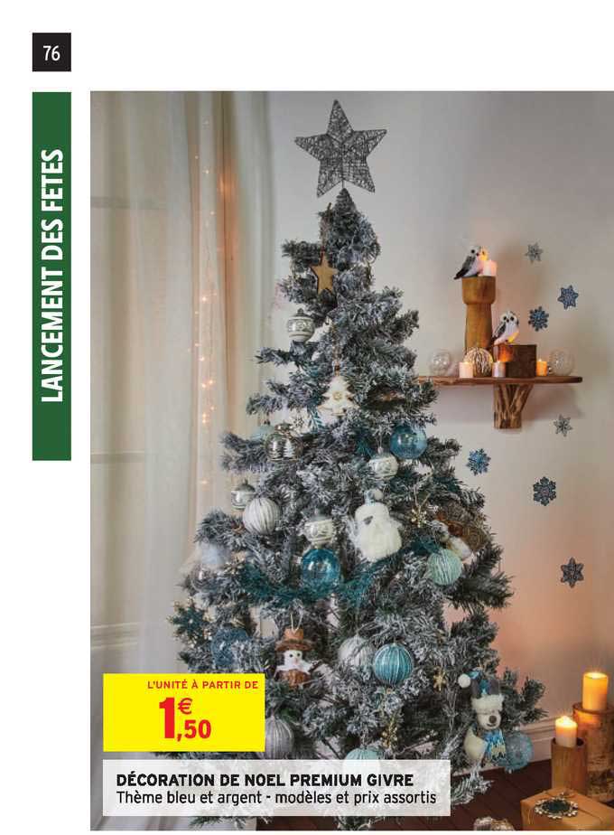 décoration de noël premium givre