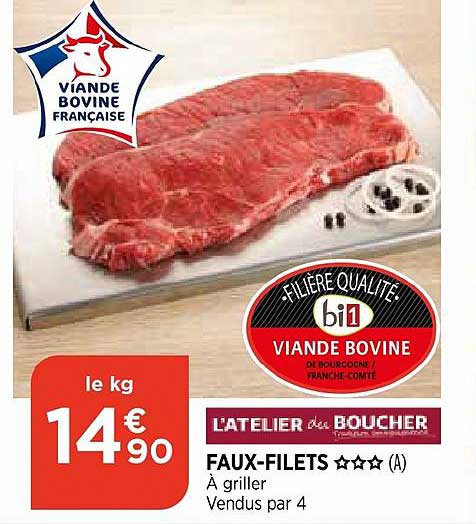 faux filets l'atelier du boucher