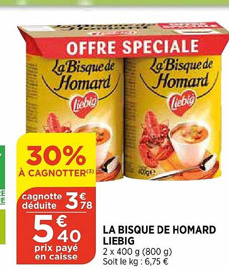 la bisque de homard liebig