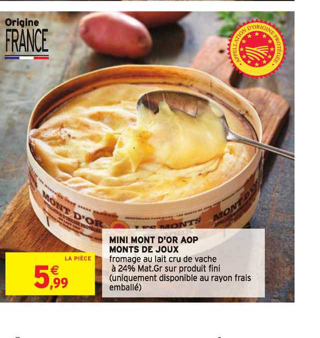 mini mont d'or aop monts de joux