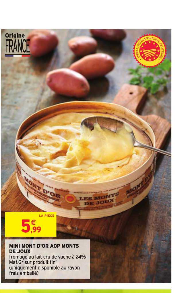Mini Mont D'or Aop Monts De Joux