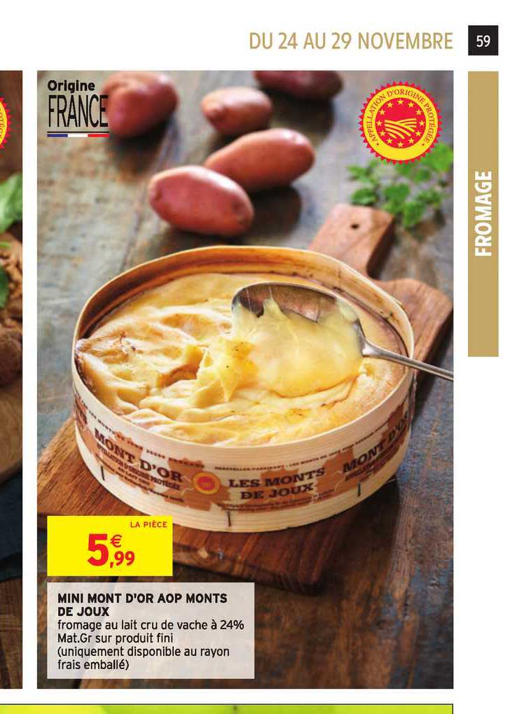 mini mont d'or aop monts de joux