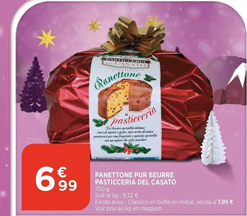 panettone pur beurre pasticceria del casato