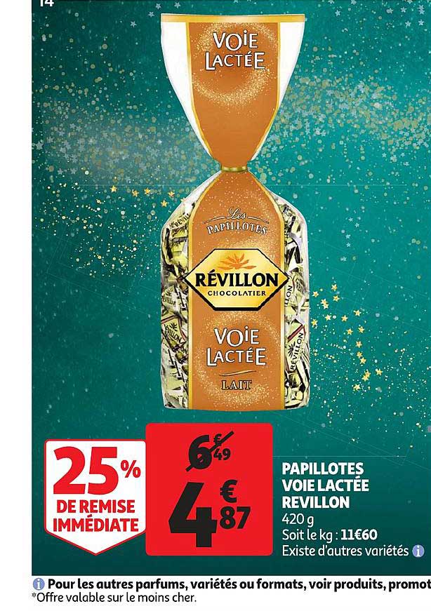 Papillottes Voie Lactée Revillon 25% De Remise Immédiate