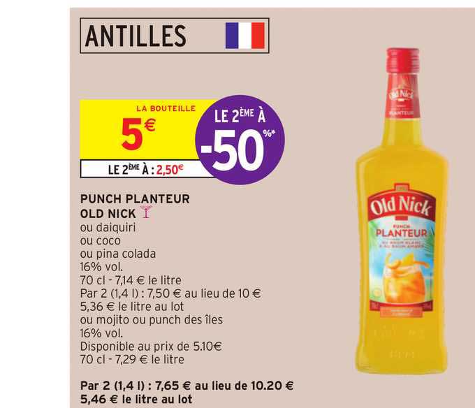 punch planteur old nick