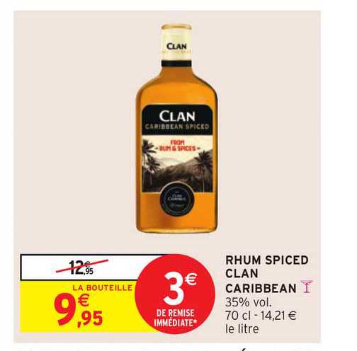 rhum spiced clan caribbean