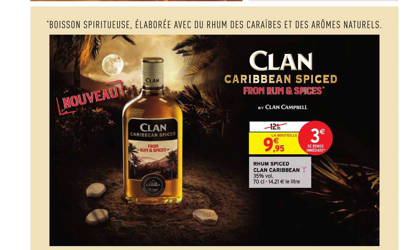 rhum spiced clan caribbean
