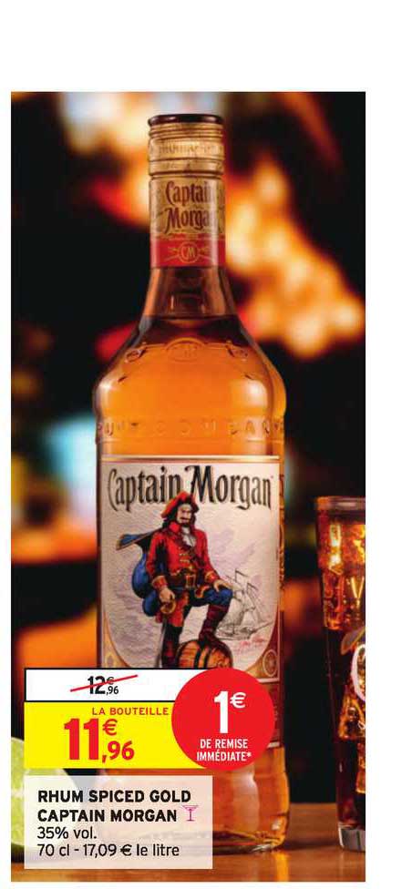 Rhum Spiced Gold Captain Morgan