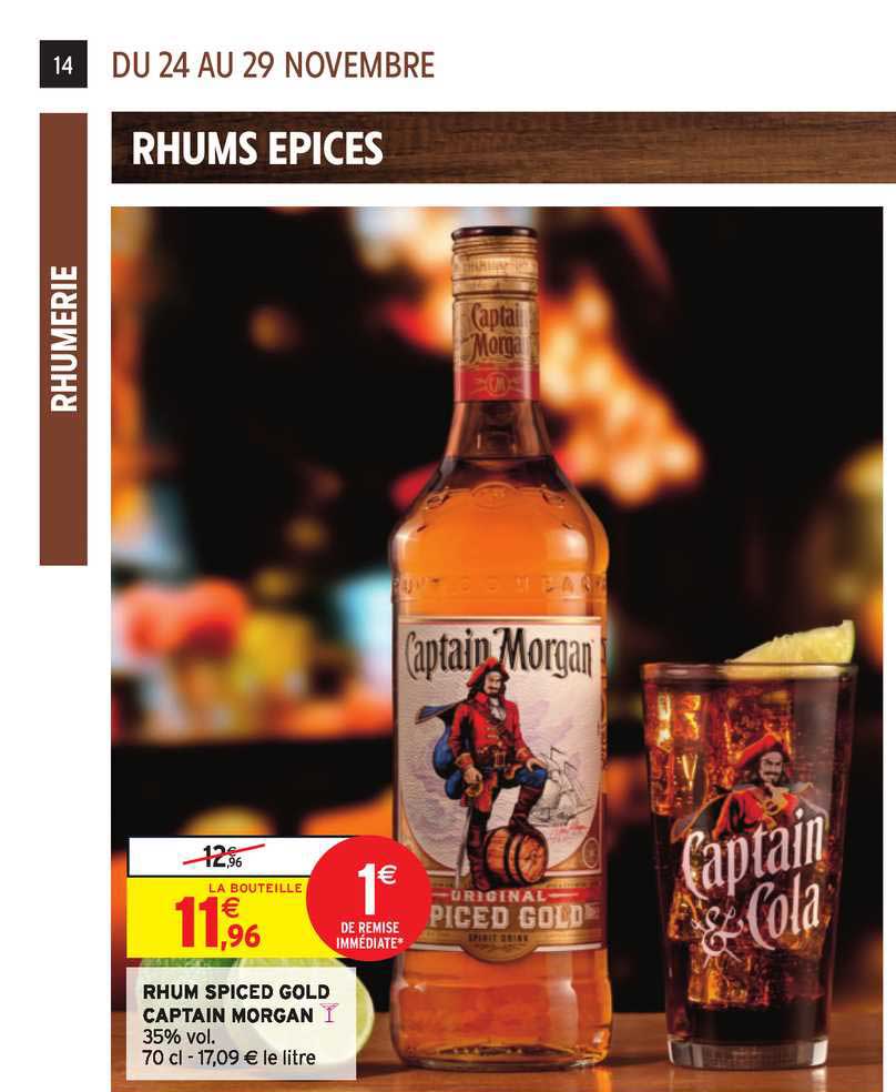 Rhum Spiced Gold Captain Morgan