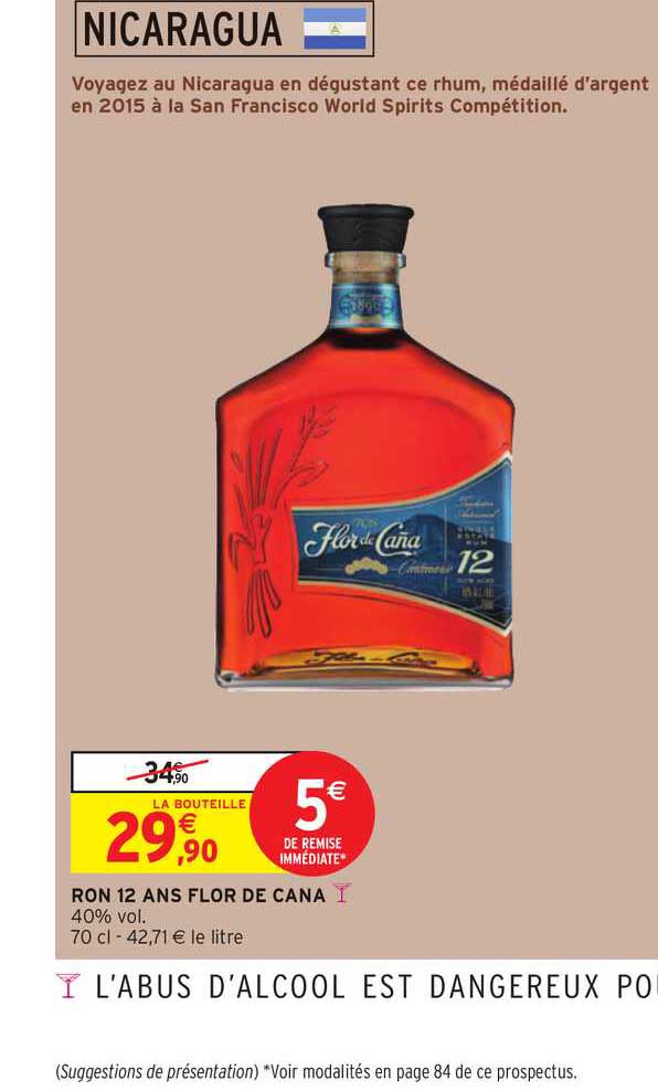ron 12 ans flor de cana