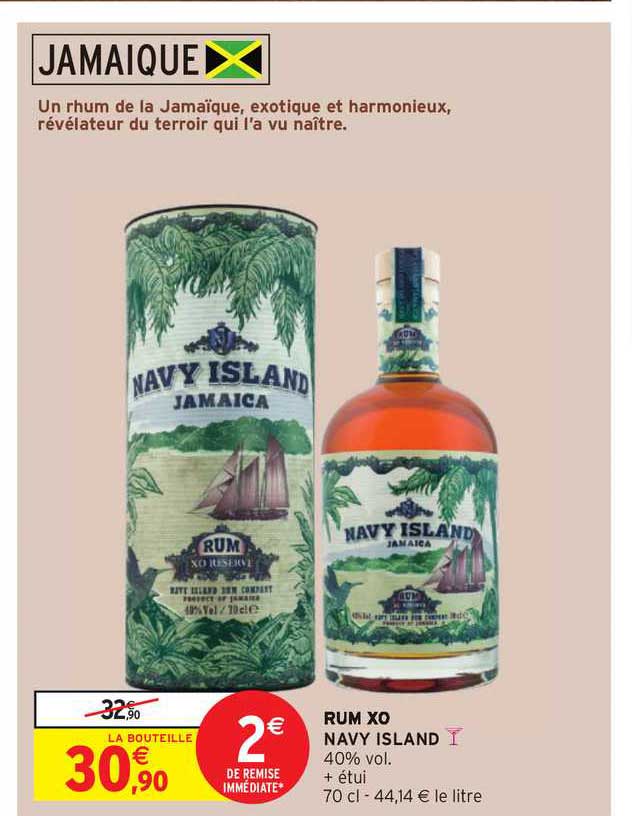 rum xo navy island