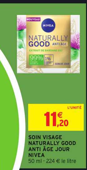 soin visage naturally good anti âge jour nivea
