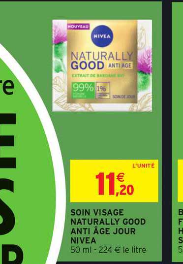 soin visage naturally good anti âge jour nivea