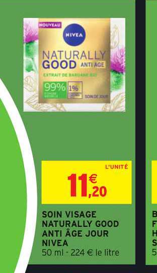 soin visage naturally good anti âge jour nivea