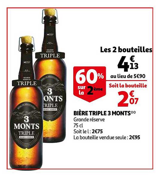 bière triple 3 monts