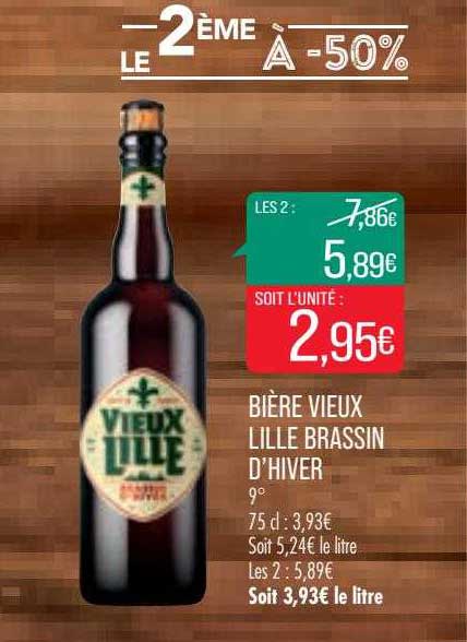 bière vieux lille brassin d'hiver