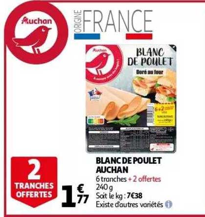 Blanc De Poulet Auchan