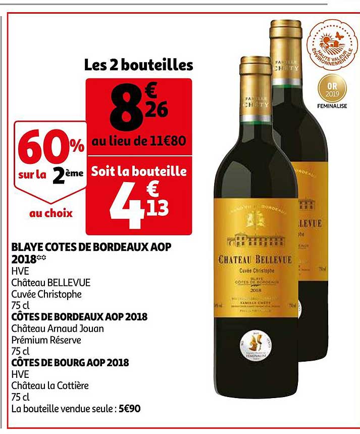 blaye côtes de bordeaux aop 2018, côtes de bordeaux aop 2018, côtes de bourg aop 2018