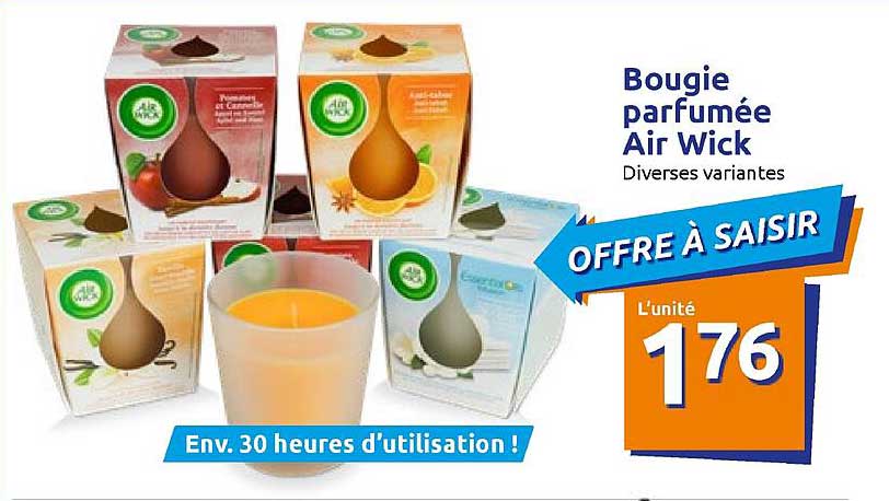 bougie parfumée air wick