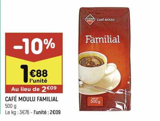 Café Moulu Familial