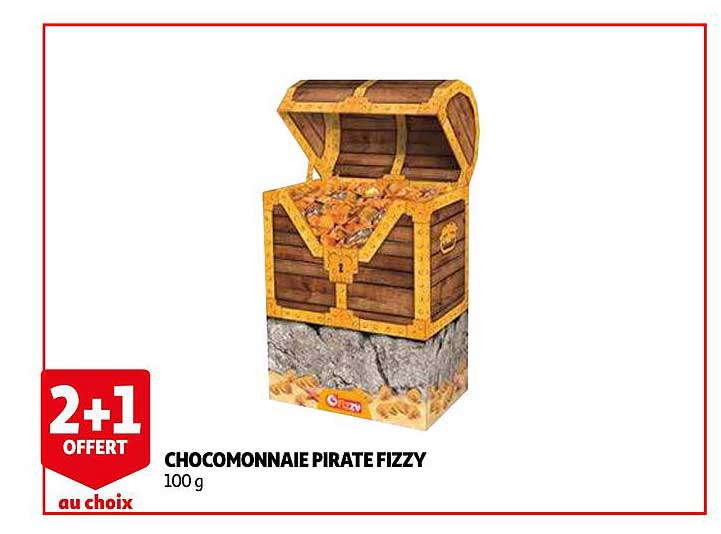 Chocomonnaie Pirate Fizzy