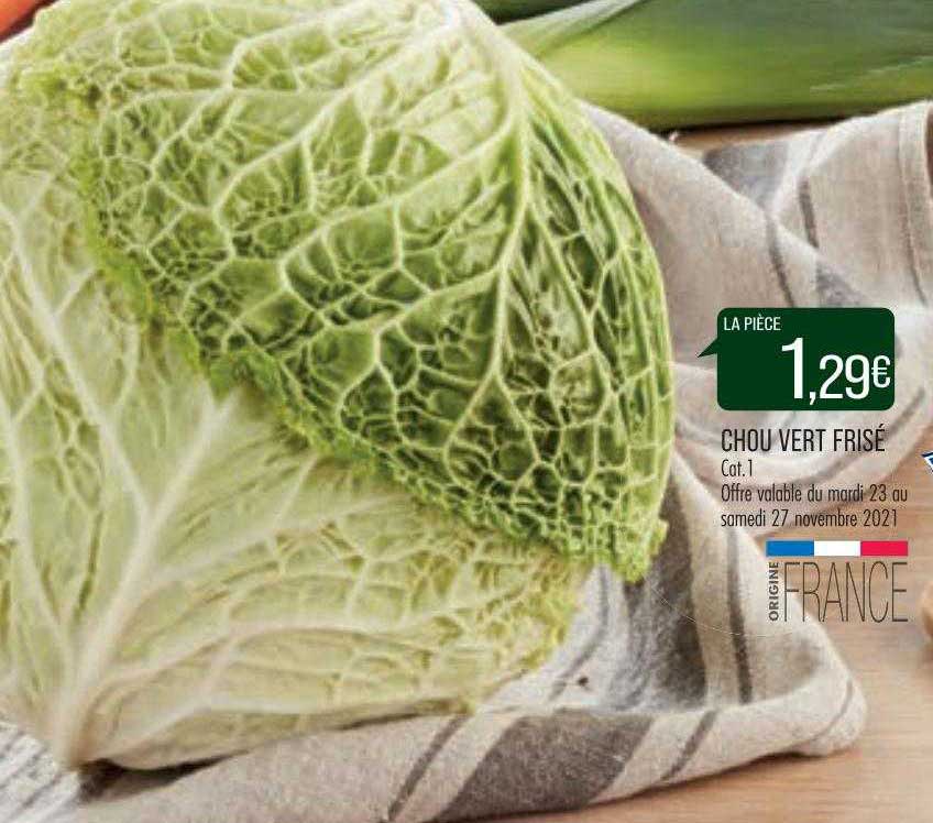 chou vert frisé