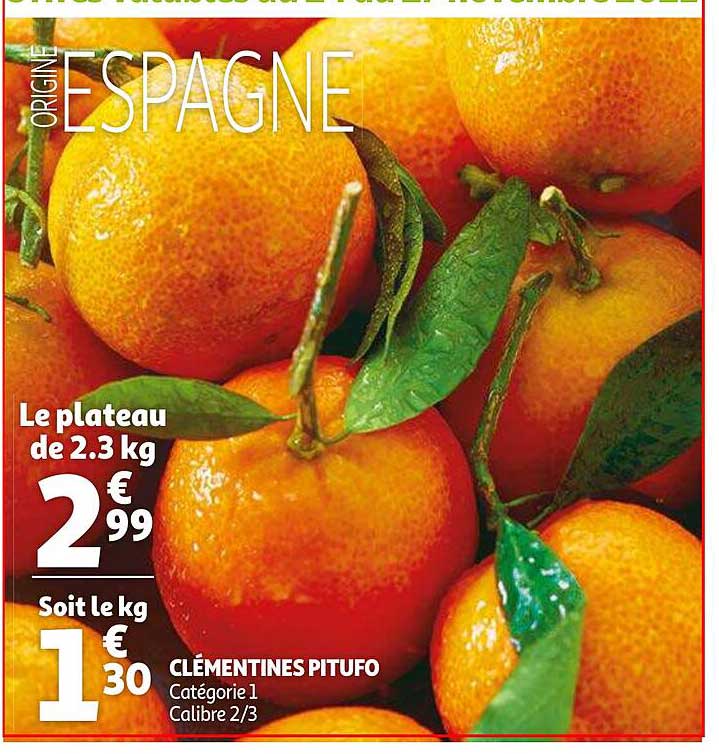 Clémentines Pitufo