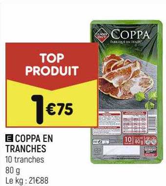 Coppa En Tranches