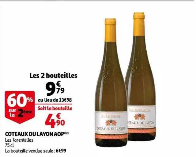 côteaux du layon aop les tarentelles