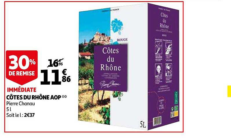 Côtes Du Rhône Aop Pierre Chanau