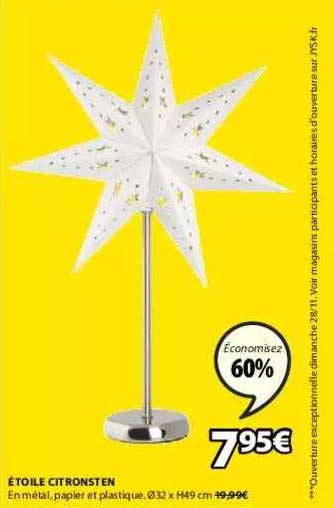étoile Citronsten
