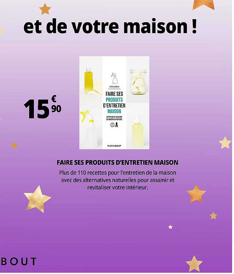 faire ses produits d'entretien maison