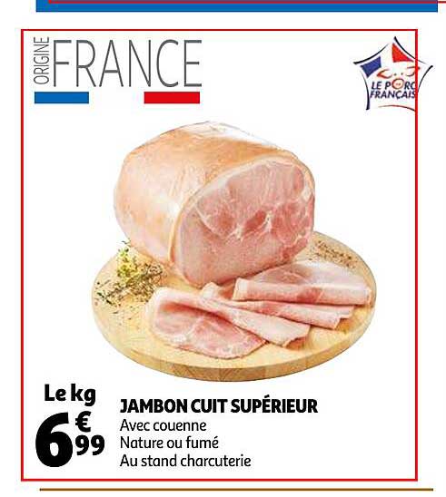 Jambon Cuit Supérieur