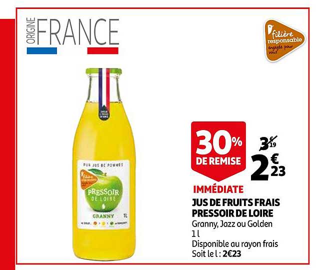 jus de fruits frais pressoir de loire