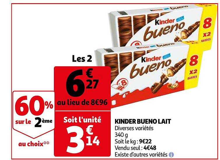 Kinder Bueno Lait