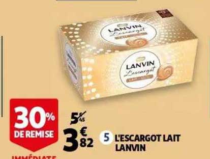L'escargot Lait Lanvin