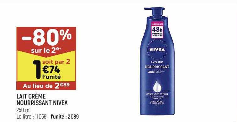 Lait Crème Nourrissant Nivea