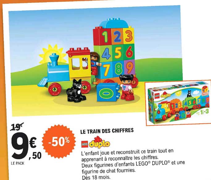 Le Train Des Chiffres Lego Duplo