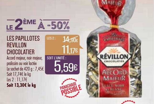 les papillotes révillon chocolatier