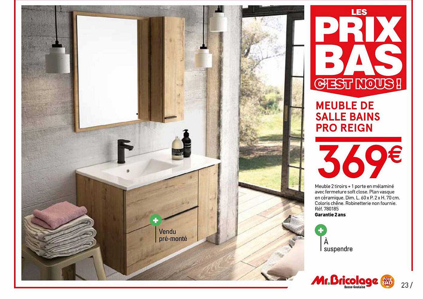 Meuble De Salle Bains Pro Reign