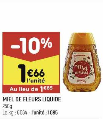 Miel De Fleurs Liquide