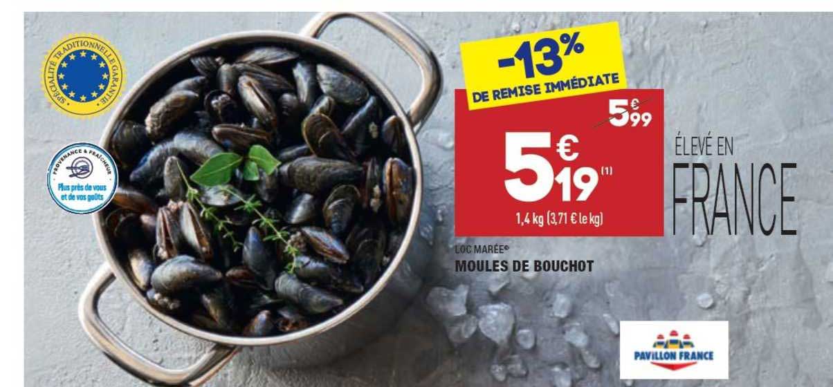Moules De Bouchot Loc Marée