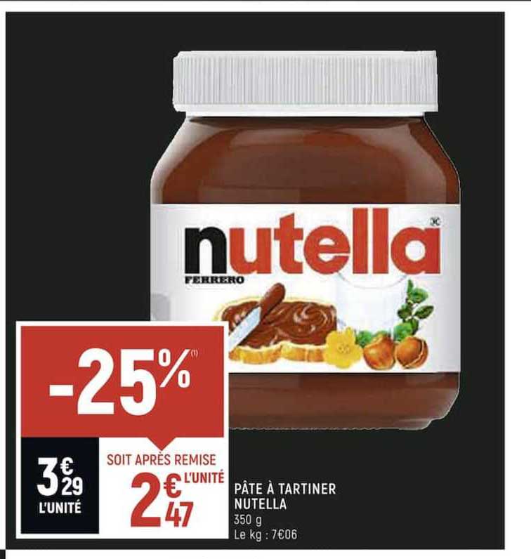 Pâte à Tartiner Nutella