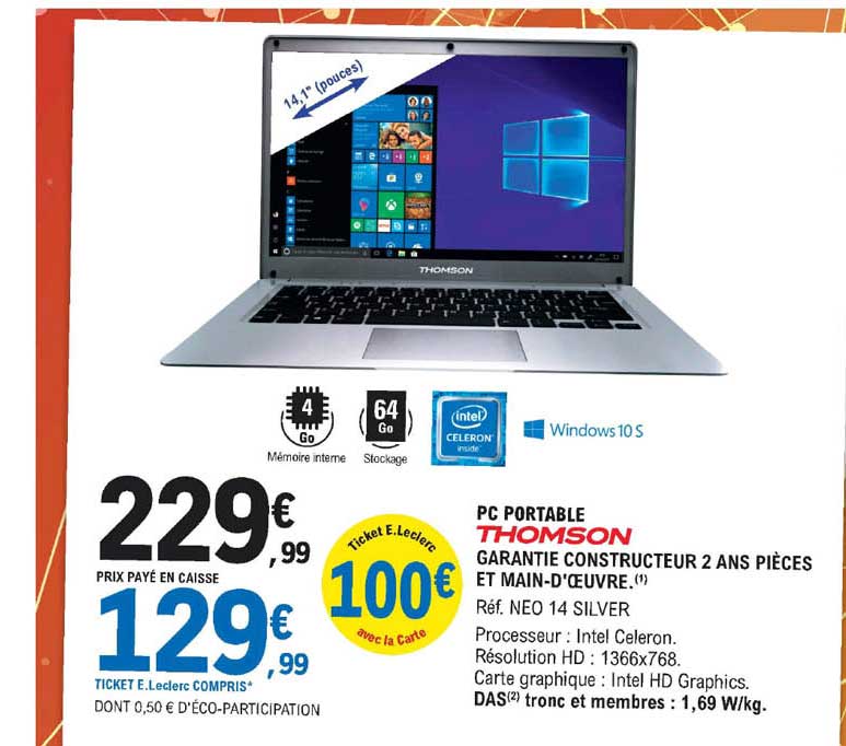 Pc Portable Thomson