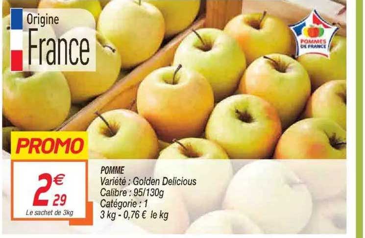 pomme golden delicious