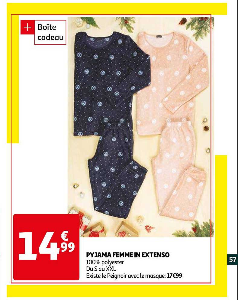 Pyjama Femme In Extenso