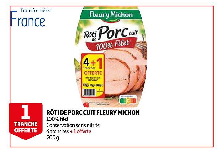 rôti de porc cuit fleury michon