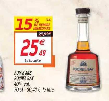 rum 8 ans rochel bay