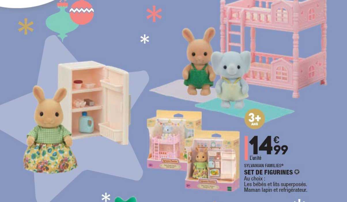 set de figurines sylvanian families