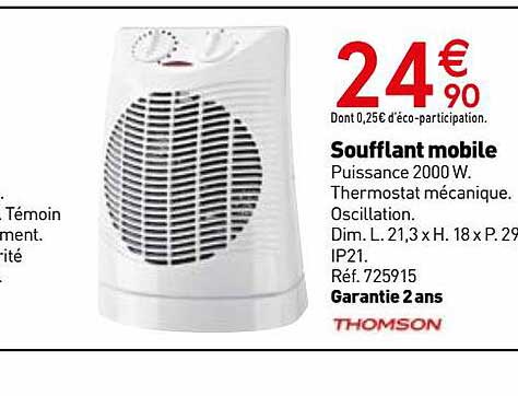 Soufflant Mobile Thomson